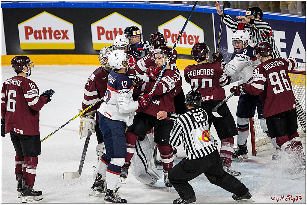 IIHF WM 2017, Lettland - USA, 13.05.2017
